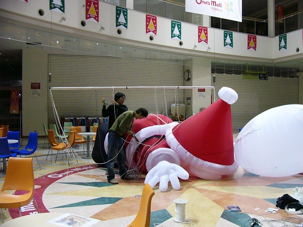 昇降式吊りバトン結束 昇降式吊りバトン結束