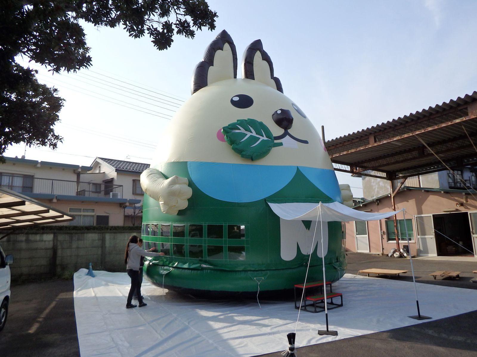 ミントくん　 製作事例：ミントくんドーム - ゆめをつくる会社－株式会社クエスト