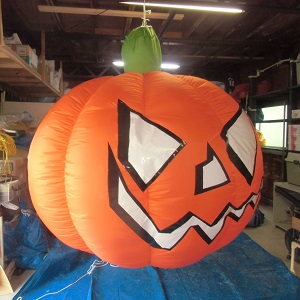 ハロウィンカボチャ 吊り