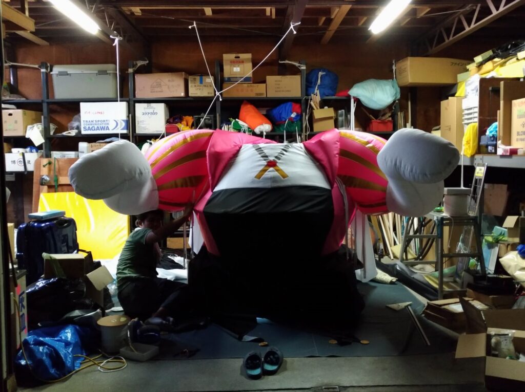 ハロウィンキャットパレード架台衣装