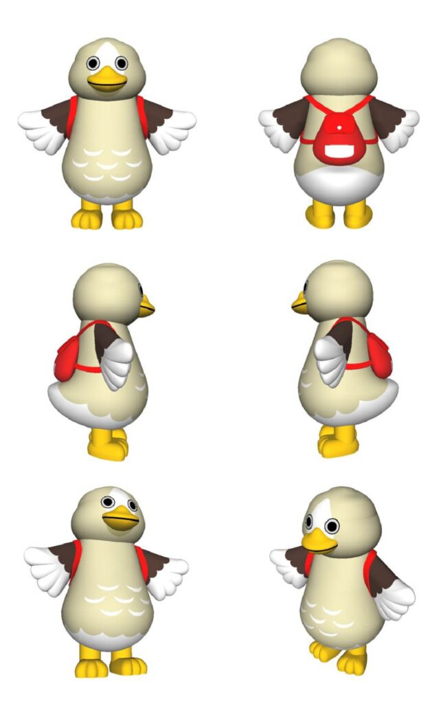 パタ崎さん３Dイメージ