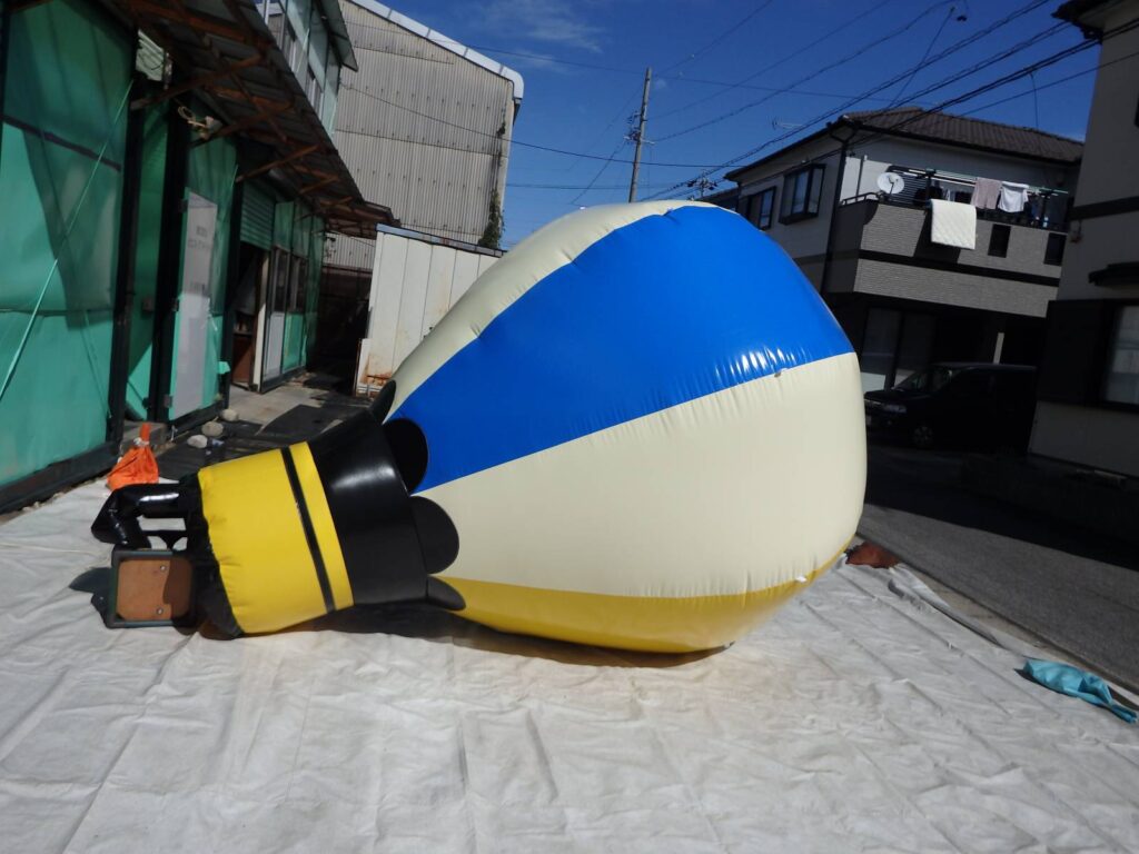 さがみ湖イルミリオン気球エア入れ